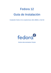 Guía de Instalación - Fedora Documentation