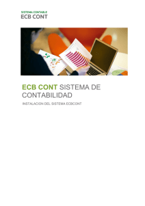 ECB CONT SISTEMA DE CONTABILIDAD