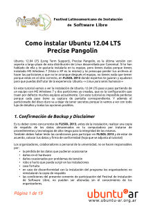Como instalar Ubuntu 12.04 LTS Precise Pangolin
