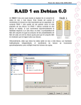 RAID 1 en Debian 6.0 - Windows Server 2003 Learning