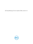 Dell OpenManage Server Update Utility versión 7.3