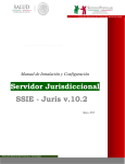 Instalación y Configuración Servidor Jurisdiccional SSIE