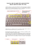 manual de usuario teclado soyntec silent 100 function “fn” ps/2