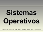 Sistemas Operativos II - Introducción