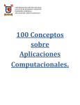 100 Conceptos sobre Aplicaciones Computacionales.