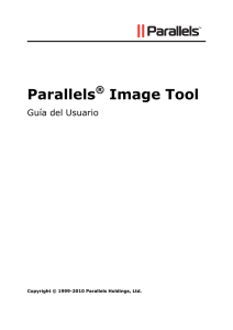 Parallels® Image Tool
