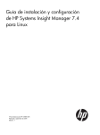 Guía de instalación y configuración de HP Systems Insight Manager