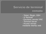 Servicio de terminal remoto