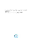 Integrated Dell Remote Access Controller 8 (iDRAC8) Guía del