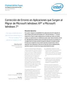 Corrección de errores en aplicaciones al migrar Microsoft