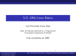 SO GNU/Linux Básico - Universidad Complutense de Madrid