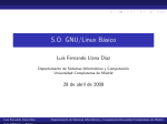 Introducción a Linux - Universidad Complutense de Madrid