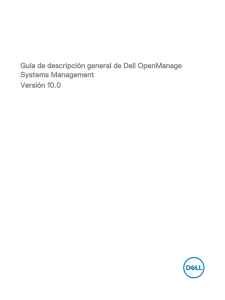 Guía de descripción general de Dell OpenManage Systems