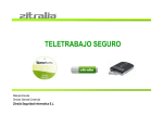 Acceso seguro al Teletrabajo