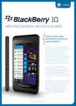 Conozca más información sobre el BlackBerry® Z10