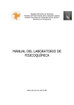 Manual de laboratorio de fisicoquímica