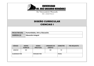 CIENCIAS I