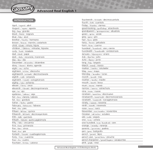 Advanced Real English 1