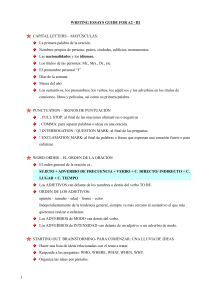 WRITING ESSAYS GUIDE FOR A2