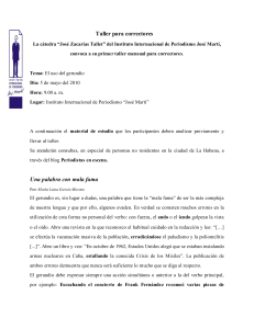 Una palabra con “mala fama” - Instituto Internacional de Periodismo