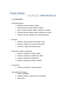 Principiante - Trinity School