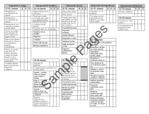 Comprensión Auditiva Cognición y Juego Interacción Social