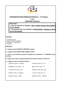 ATIVIDADES DE RECUPERAÇÃO PARALELA – 3º Trimestre 7º ano