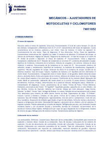 mecánicos – ajustadores de motocicletas y