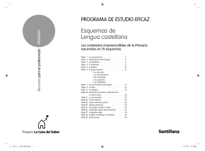 Esquemas de Lengua castellana - Recursos Interactivos para