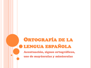 Ortografía de la lengua española