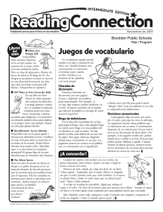Juegos de vocabulario