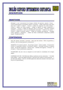 DESCRIPCIÓN OBJETIVOS CONTENIDOS
