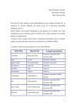 ESPAÑOL FRANÇAIS Categoría gramatical - UNIVERS