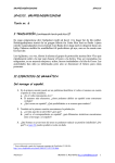 SPA2101. GRUPPEUNDERVISNING Texto nr. 6 II EJERCICIOS DE