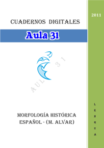 Morfología histórica del español