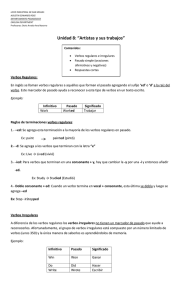 2º medio unidad 8 Artistas y sus trabajos