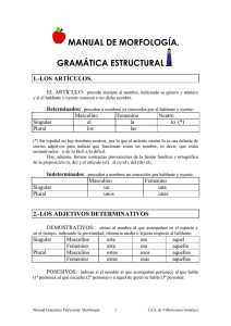 Morfologia-Gramatica-Estructural - Blog de Lengua y Literatura de