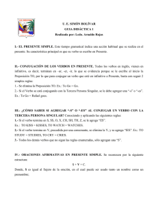 guia 1 el presente simple