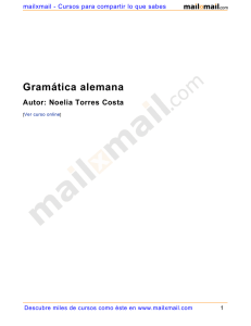 Gramática alemana