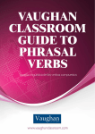 Phrasal Verbs I - Vaughan Classroom