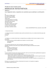 MODELOS DE TEXTOS POÉTICOS