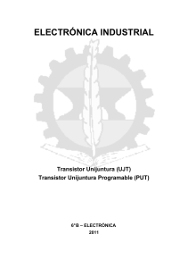 Transistor Unijuntura - EETP Nº 460 - Guillermo Lehmann