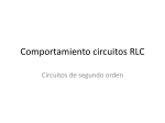 Comportamiento circuitos RLC