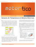 Sensores de Temperatura en Motores Eléctricos