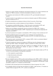 Ejercicios Electrotecnia 1.Tenemos un circuito eléctrico formado por