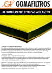 alfombras dielectricas aislantes
