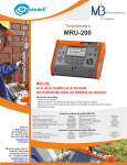 MRU-200 - MB Instrumentos