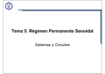 Tema 5. Régimen Permanente Senoidal