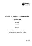 FUENTE DE ALIMENTACION AUXILIAR Serie FA-5A