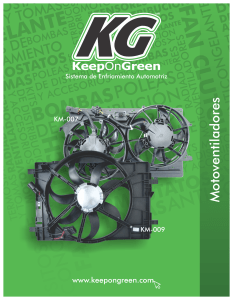 Motoventiladores - Logo Keep on Green